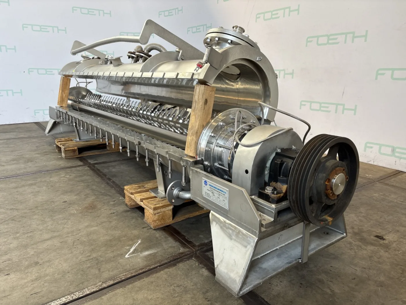 Hosokawa Micron Solidaire SJS 400-3.00 - Paddle dryer - 7