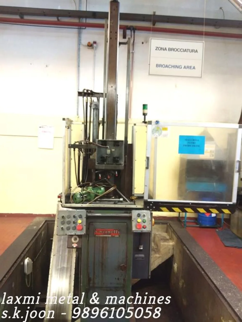 BROACHING MACHINE, VARINELLI - BVP 10/1250/320 - Laxmi Metal & Machines, Rohtak