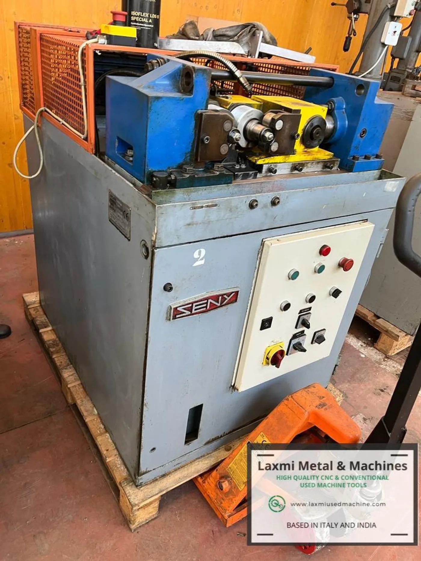 THREAD ROLLING MACHINE, SENY (25 TON) - Laxmi Metal & Machines, Rohtak - 1