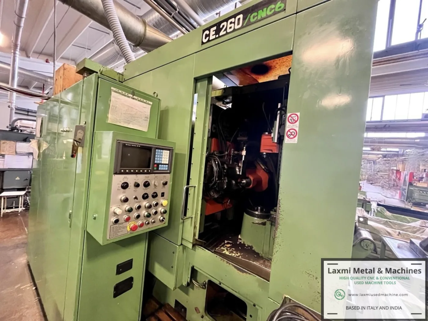 6 AXIS CNC GEAR HOBBING, CIMA - CE 260 - Laxmi Metal & Machines, Rohtak - 2