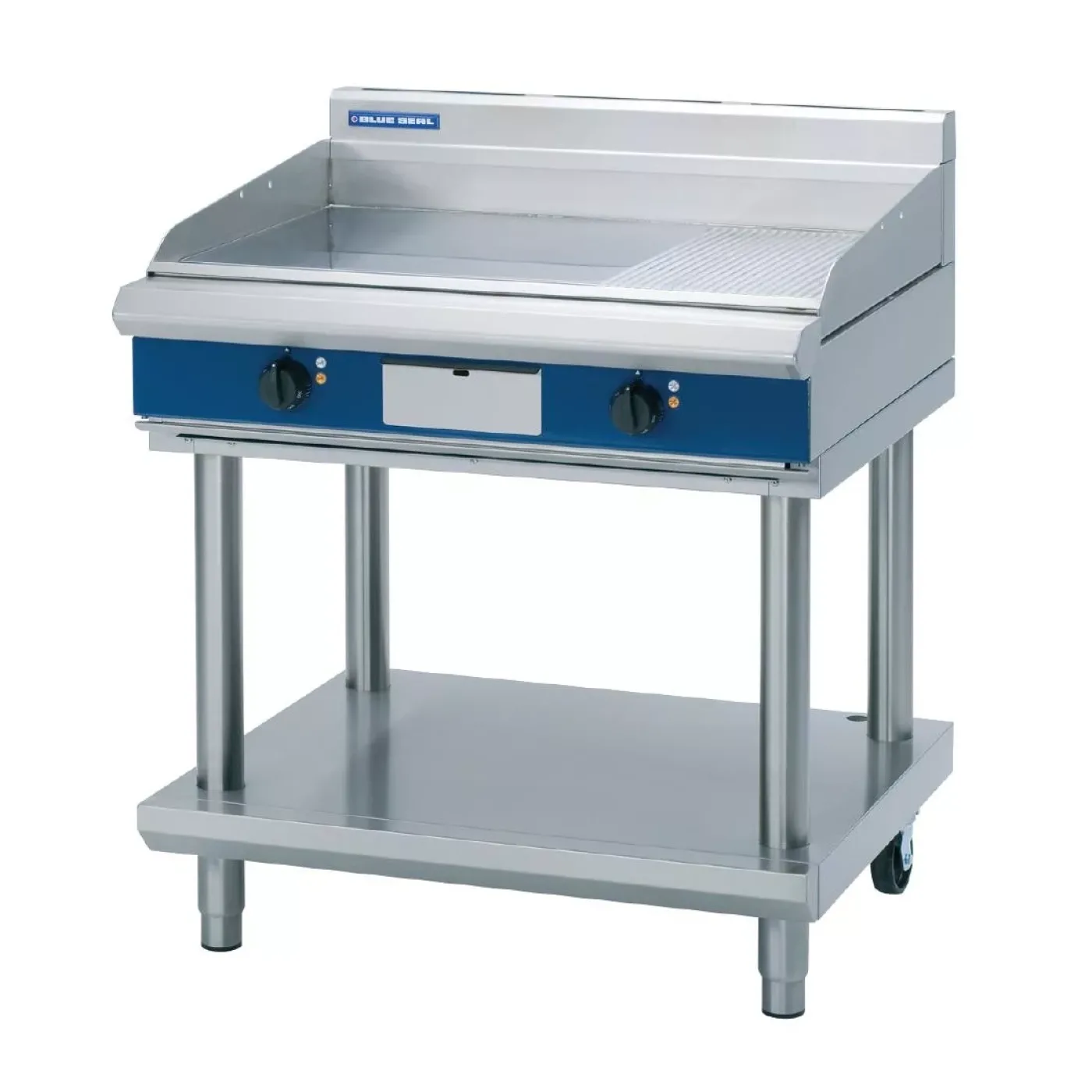 Blue Seal Evolution Griddle with Leg Stand Electric 900mm EP516-LS - islandcatering - 1