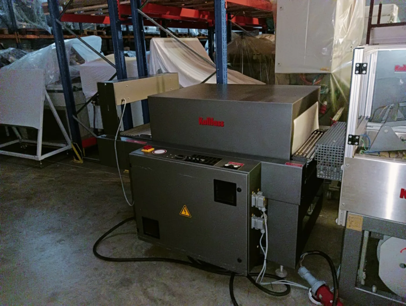 Verpackungsmaschine Kallfass Universa 5050 mit Tunnel Compact 650 S - 6
