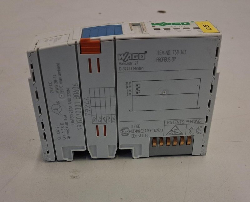 WAGO 750-312 kompakter Feldbuskoppler für PROFIBUS DP