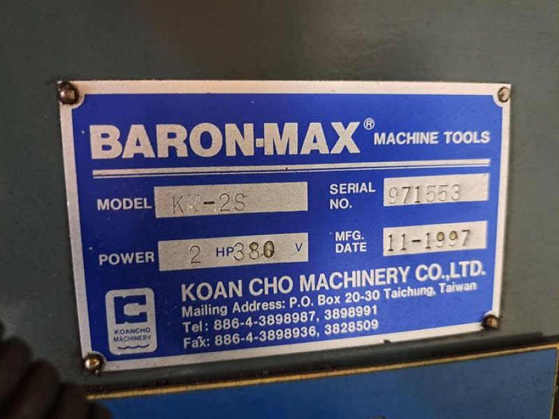 Fresadora universal LUSOCUT/BARON-MAX