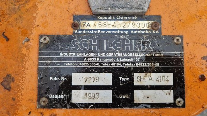 Schilcher SHEA 4104 Schneepflug