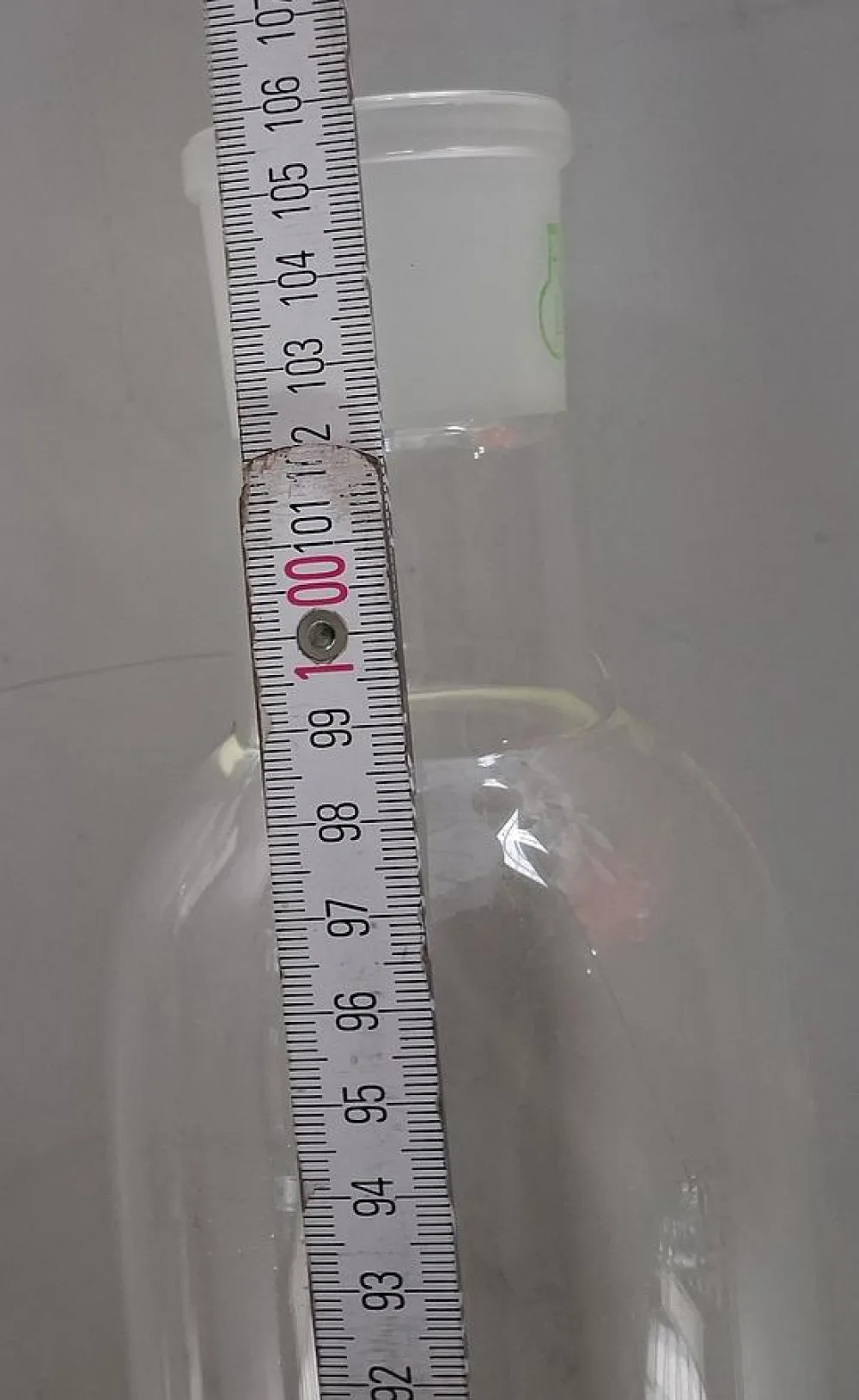 Bistabil Labor-Glasapparatur / Glasvorlage aus Borosilikatglas mit Normschliff NS/DIN 45/40