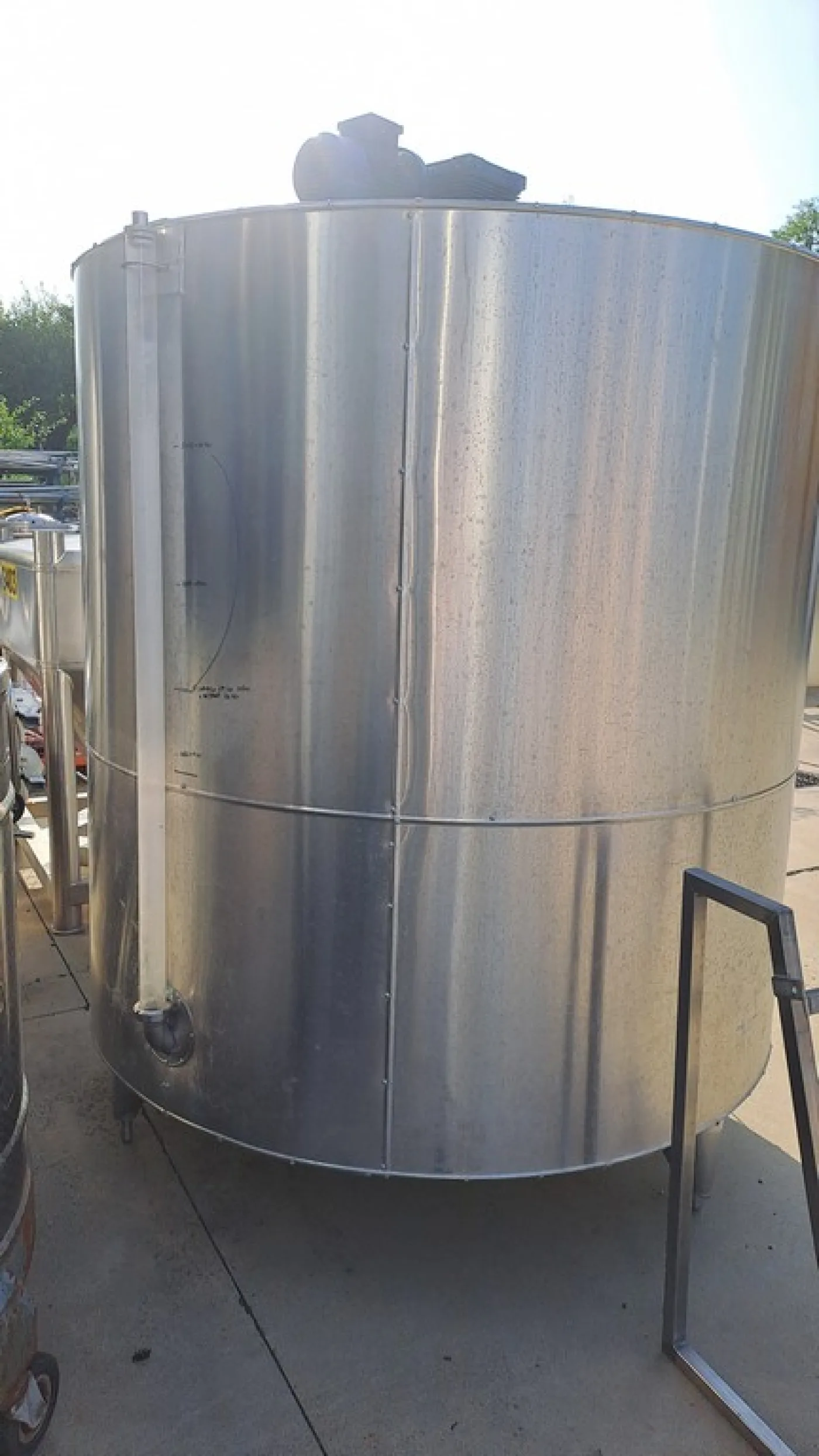STAINLESS STEEL MIXER DELLA TOFFOLA FIRM, CAPACITY LITERS 3000 ABOUT, TOTALLY INSULATED, SECOND-HAND EQUIPMENT - 4