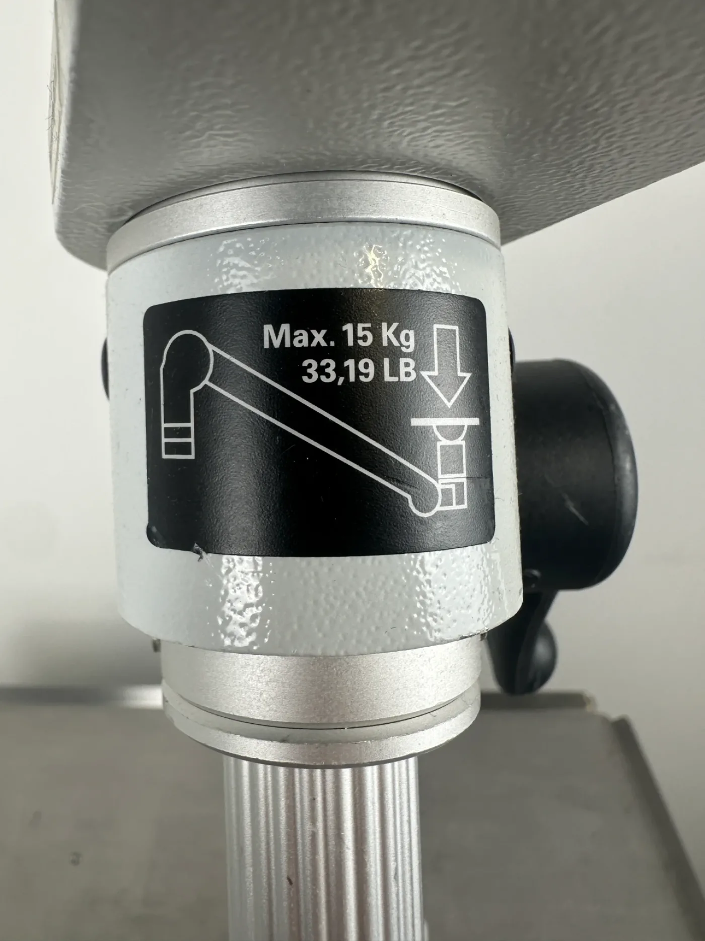 iTD Tragarm / Monitorarm mit Aufnahme für Phillips IntelliVue MP / MX Patientenmonitor - max. 15kg - 2