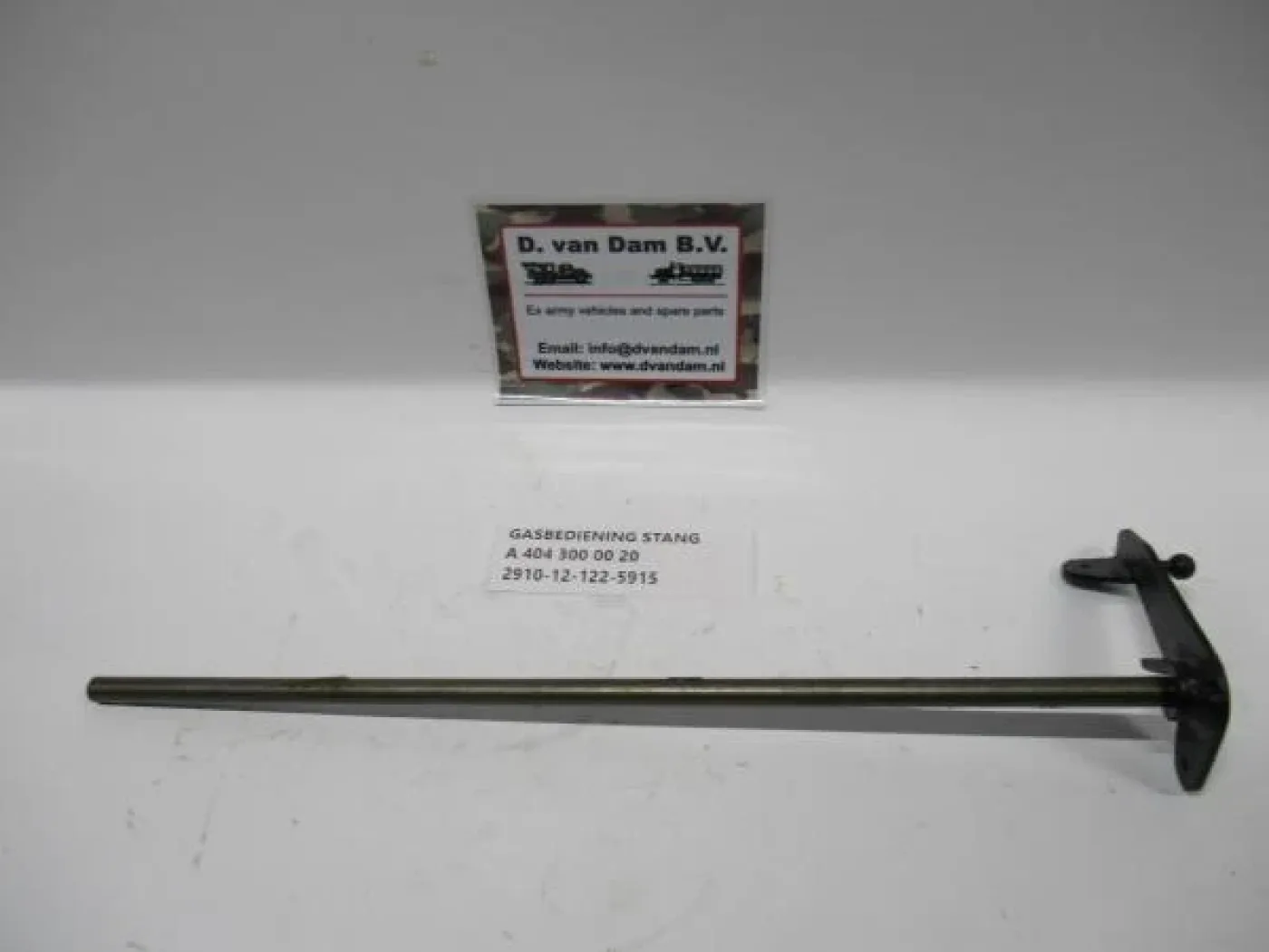 Gasbediening stang - 1