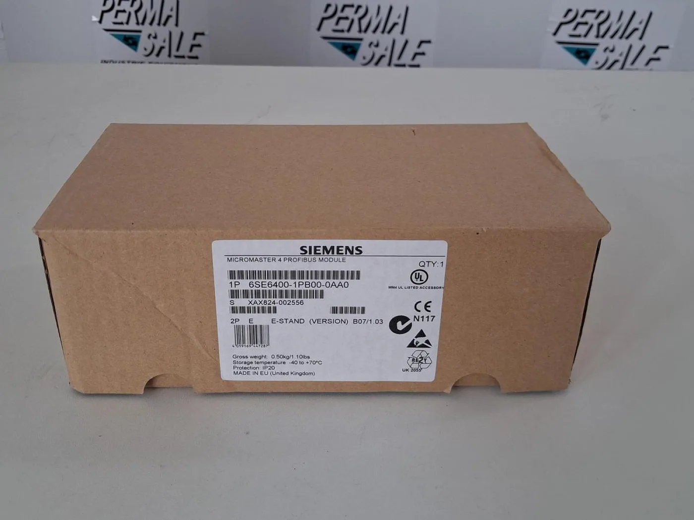 Siemens MICROMASTER 4 PROFIBUS Module 6SE6400-1PB00-0AA0 - 2