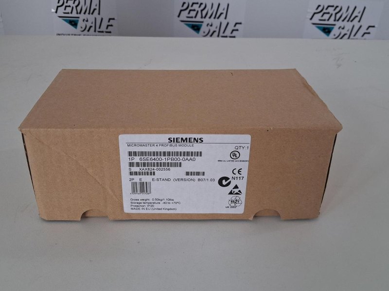 Siemens MICROMASTER 4 PROFIBUS Module 6SE6400-1PB00-0AA0