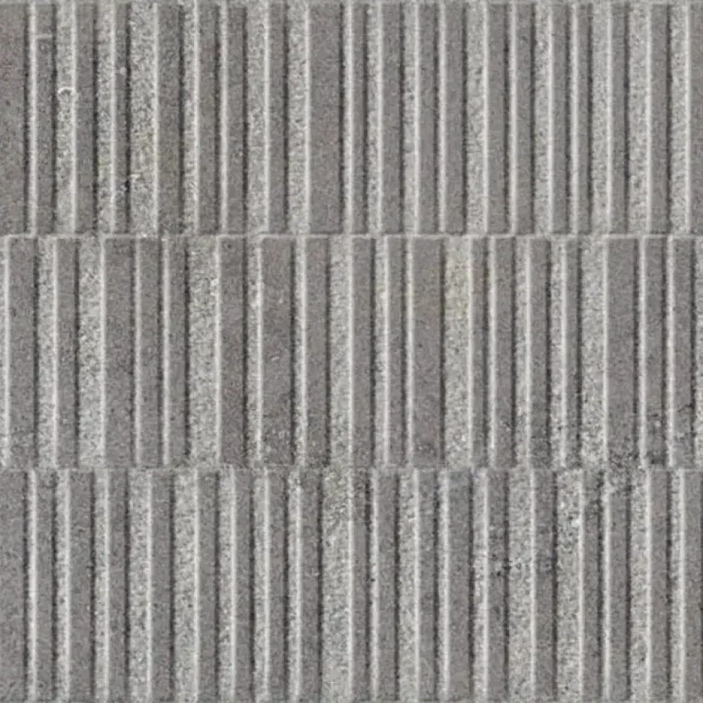 Organico 10MM Grigio tegel 3D geprint 100x33 cm