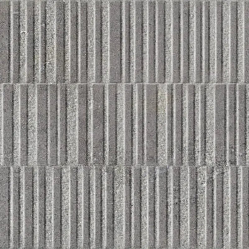 Organico 10MM Grigio tegel 3D geprint 100x33 cm