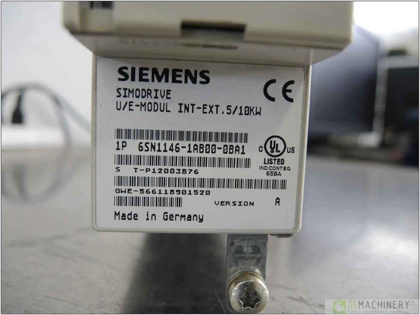 2003 SIEMENS 6SN1146-1AB00-0BA1 AI2941 - 2