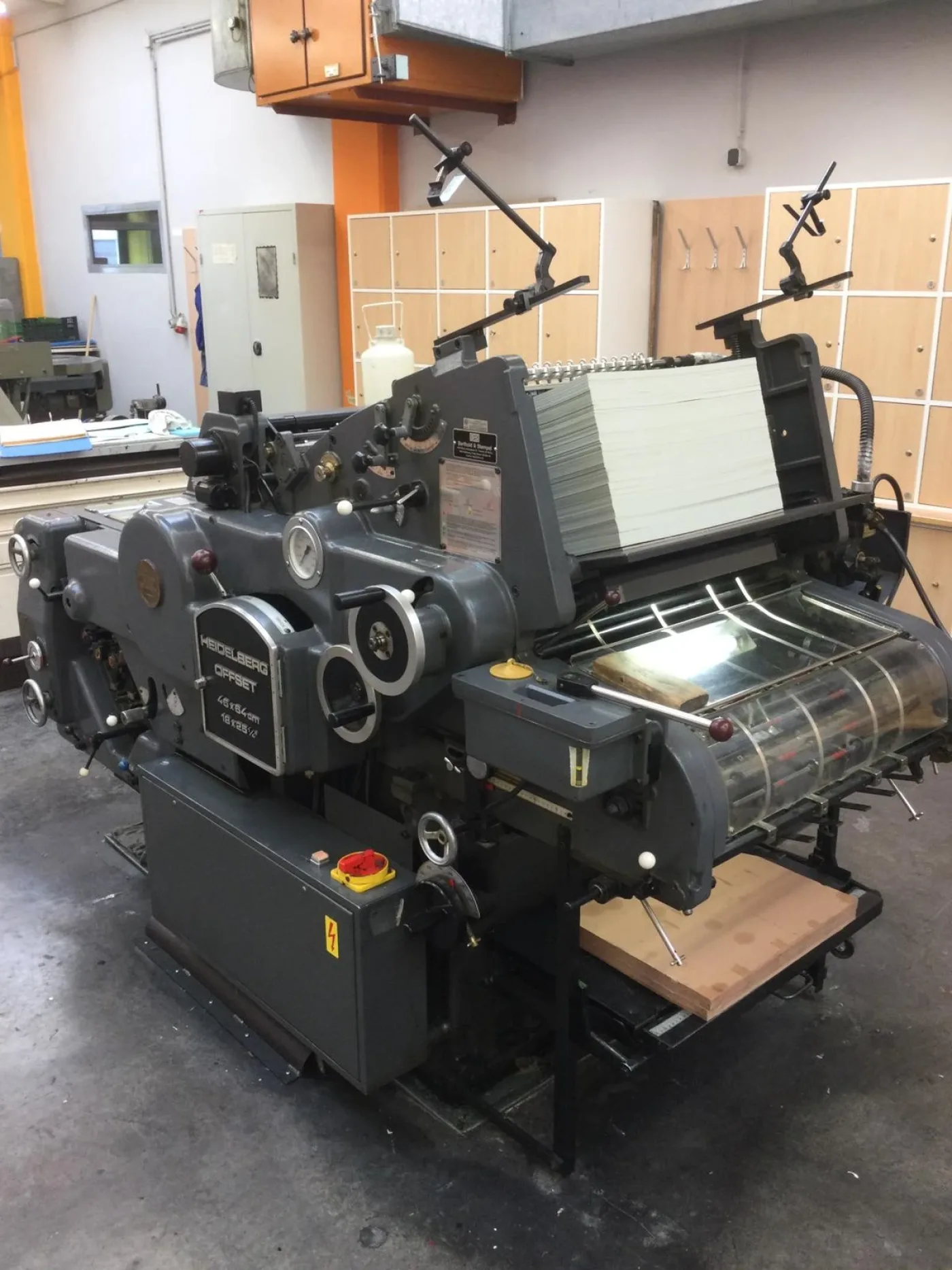 Heidelberg KORD-64 offset printing press - 1