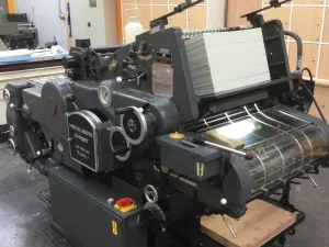 Heidelberg KORD-64 offset printing press