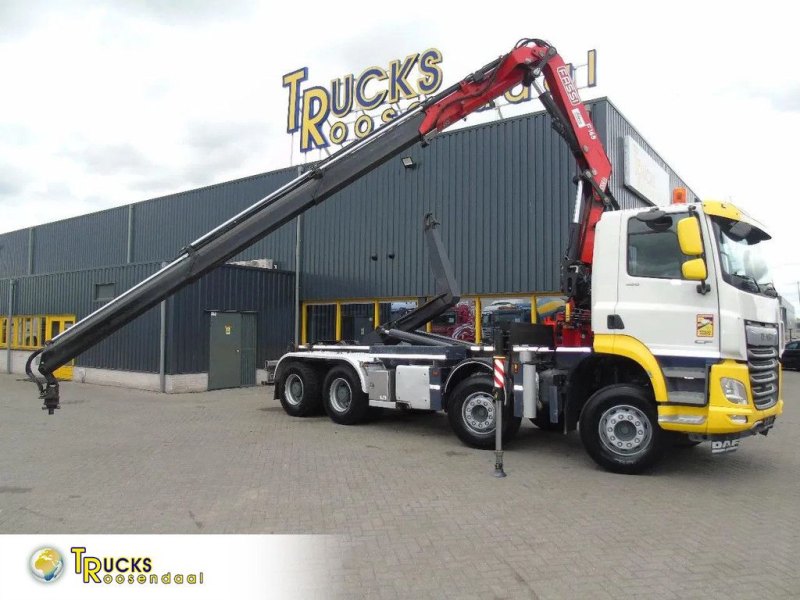 DAF Cf 480 + Fassi 16T/M + 20T Hook + 8X4 + Remote