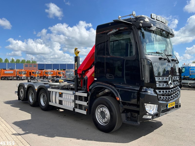 Mercedes-Benz Arocs 3540 8x4 Euro 6 Palfinger 19 Tonmeter laadkraan Just 119.021 Km!