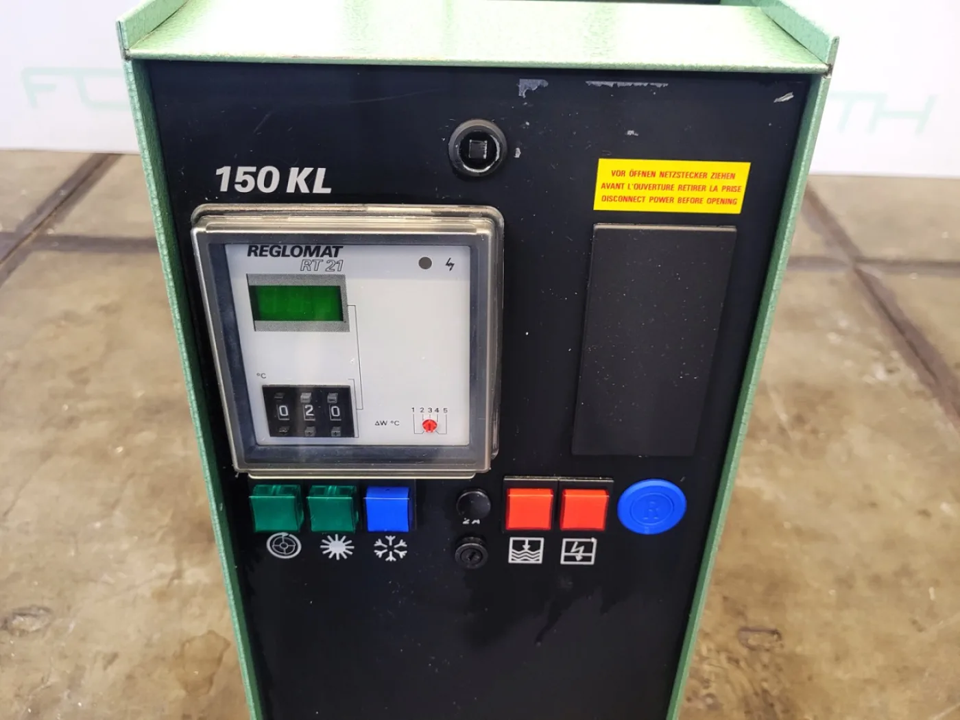 Regloplas 150-KL/4/TB22/1K - Temperature control unit - 8