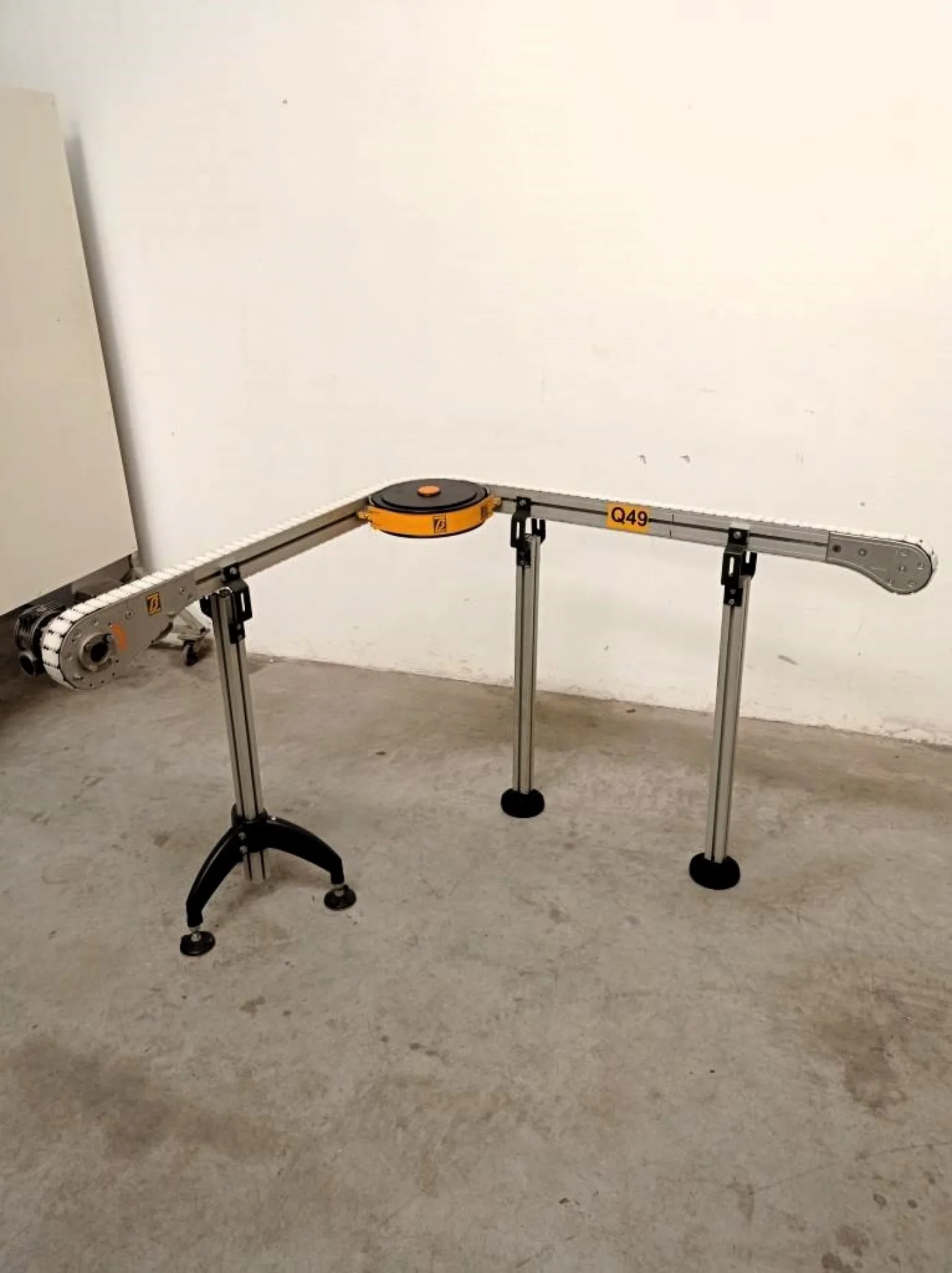 NASTRO TRASPORTATORE A TAPPARELLE CURVO MOTORIZZATO – BETT - 2