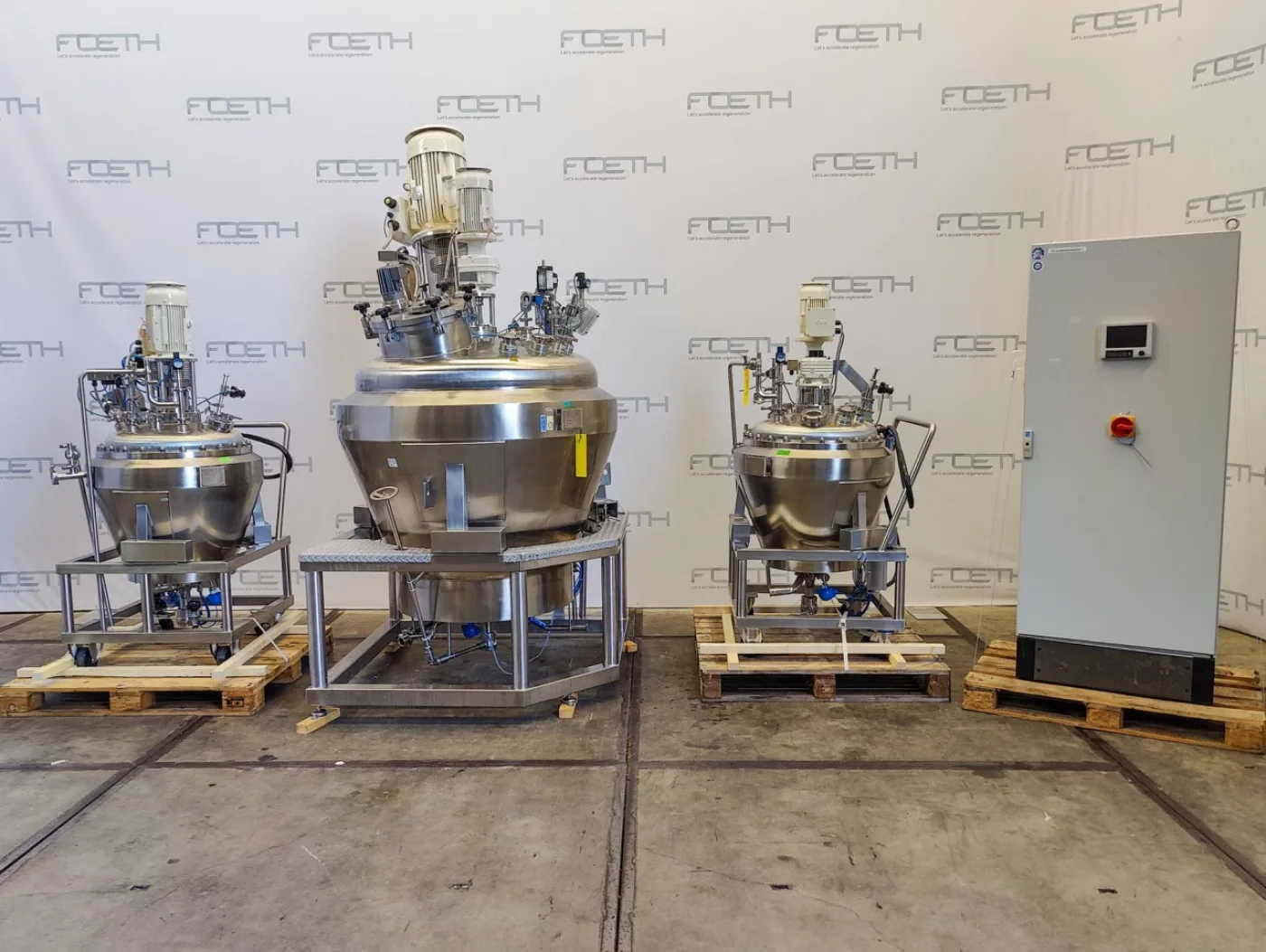 Jentec 720 Ltr. & 100 Ltr. - Verarbeitung vessel - 1