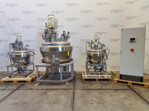 Jentec 720 Ltr. & 100 Ltr. - Traitement en cours vessel