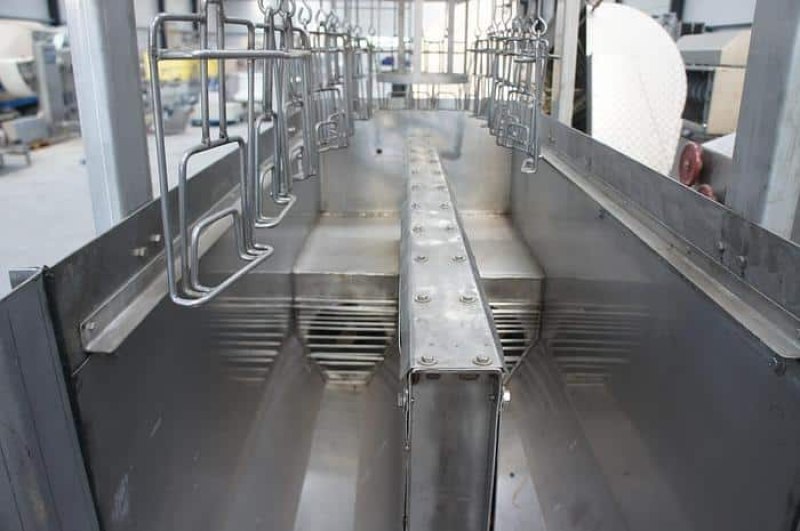 Poultry slaughter line, 500 bph