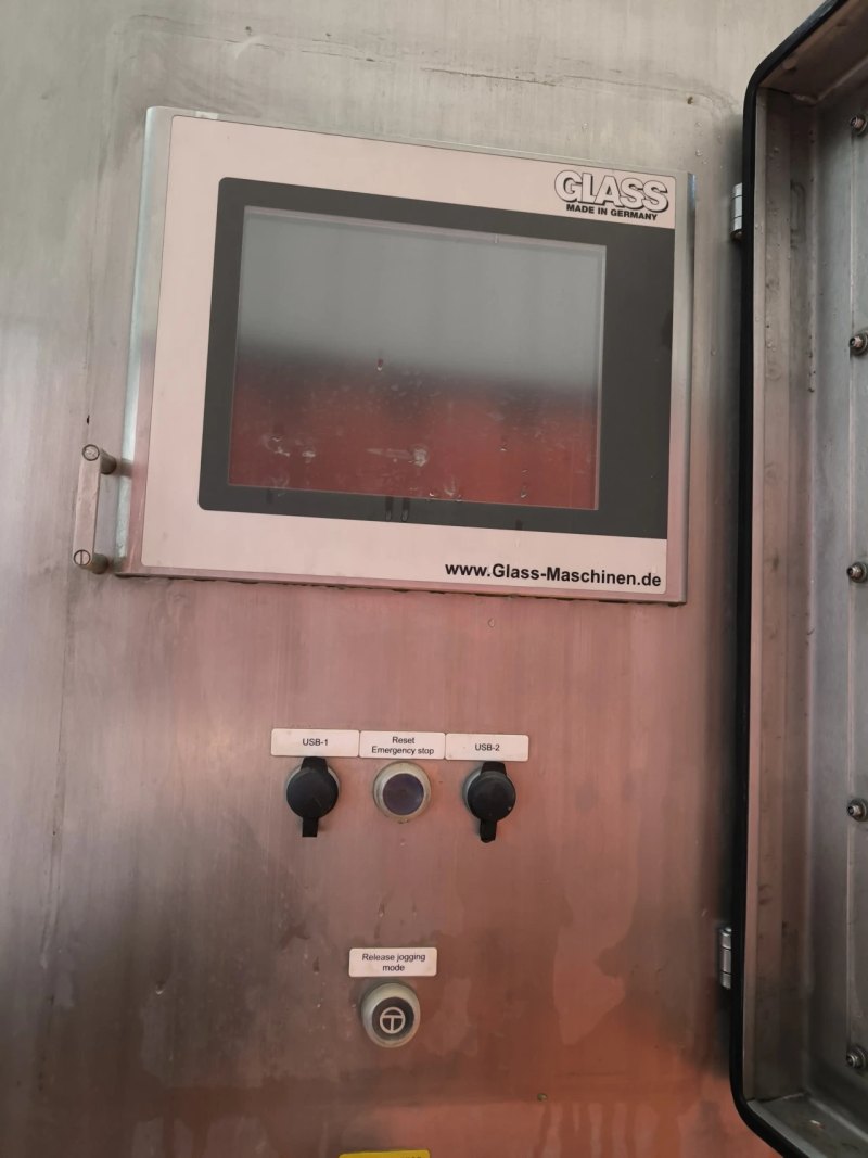 STAINLESS STEEL GRANULATOR MIXER 300 LITRES GLASS VAS 300 WITH STIRRER, JACKET AND ELECTRIC FRAMES
