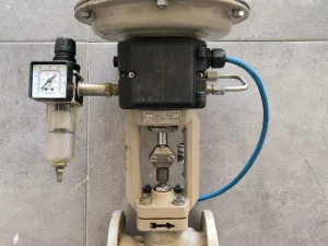 PROPORTIONAL CONTROL VALVE SAMSON DN25 PN16 CAST IRON WITH PNEUMATIC ACTUATOR 324102