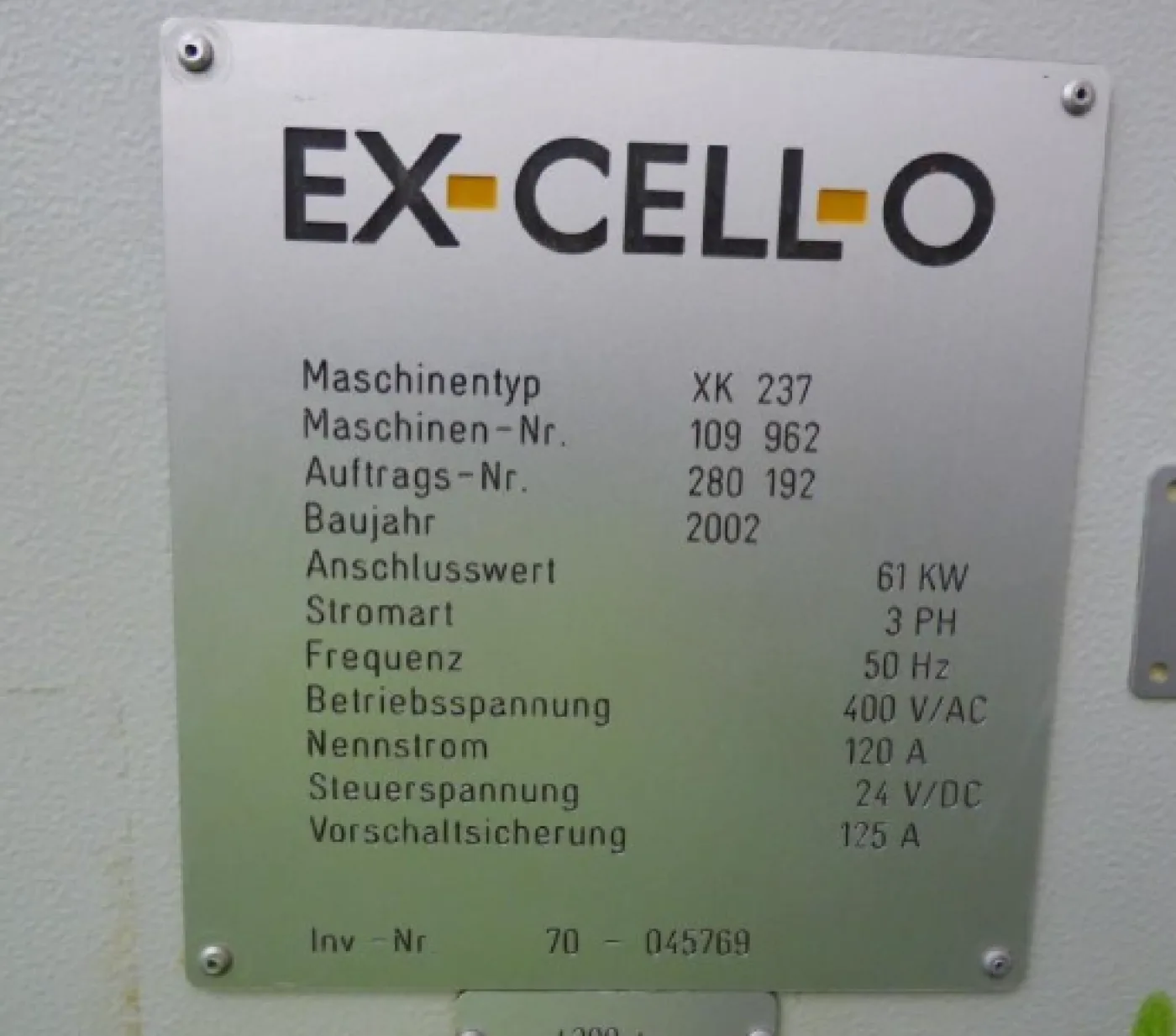 CNC Spline Rolling Machine – EX CELL O – XK237 - 3