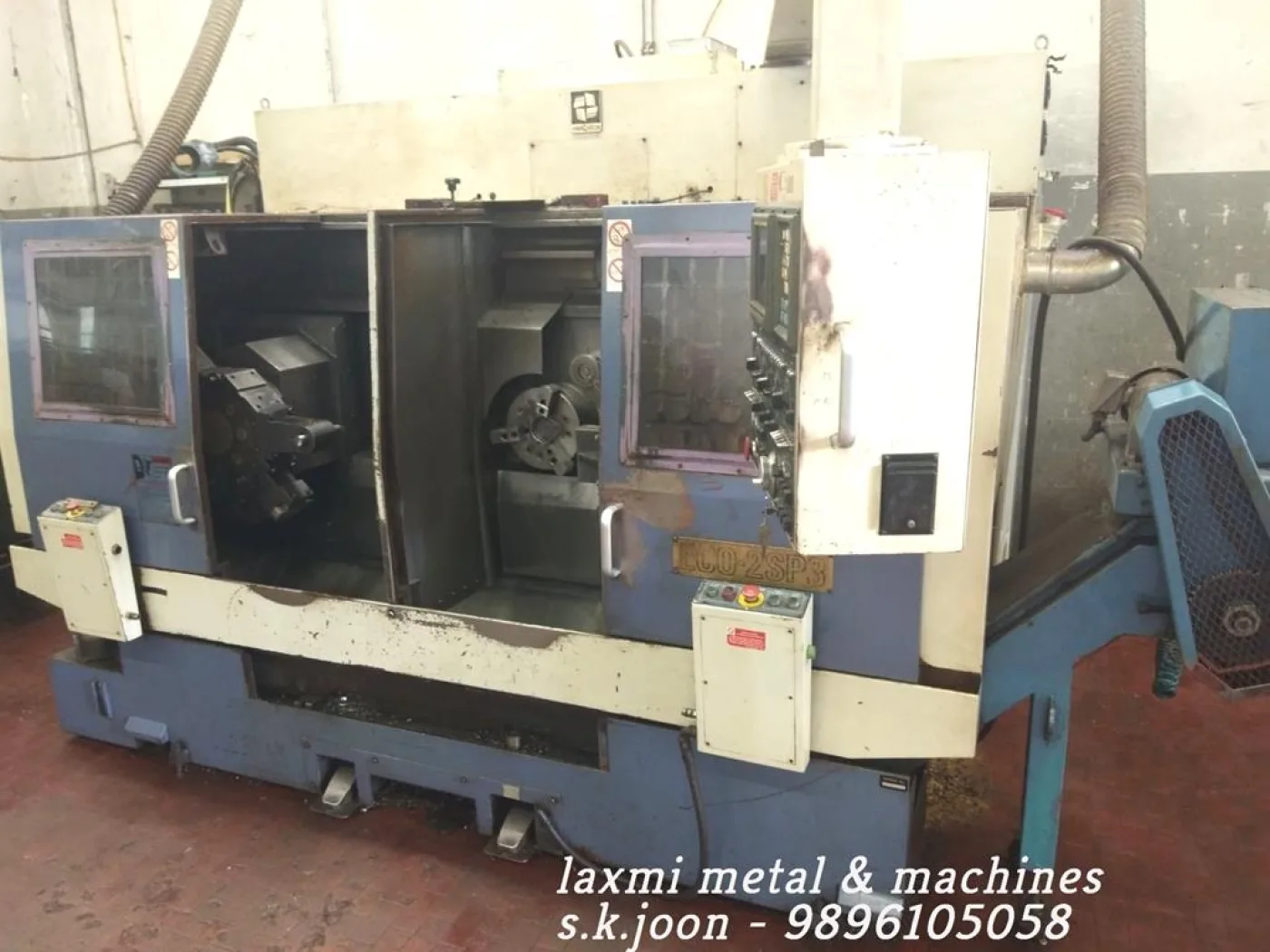 TWIN SPINDLE CNC LATHE, HWACHEON - ECO 2SP3 - Laxmi Metal & Machines, Rohtak - 5