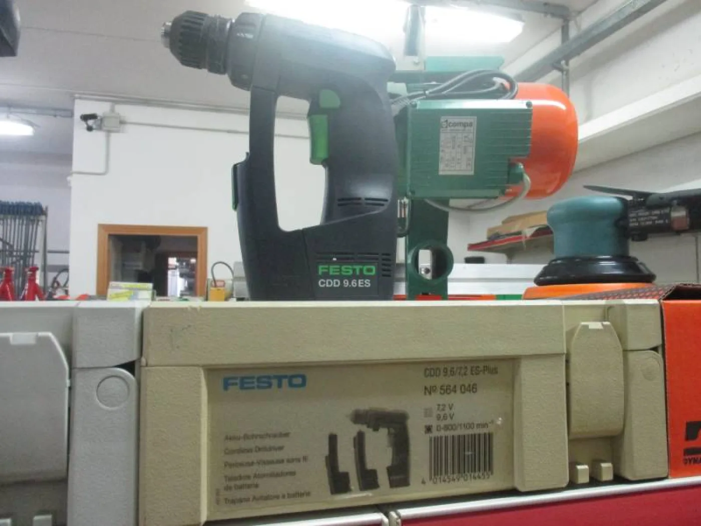 TRAPANO AVVITATORE A BATTERIA FESTO MOD. CDD 9,6/7,2 ES-PLUS - 1
