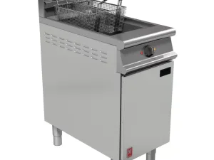 Falcon Dominator Plus Twin Basket Fryer & Fryer Angel Propane Gas - islandcatering