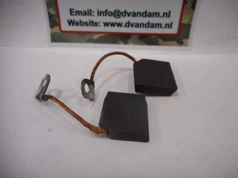 Koolborstel set dynamo (6-Volt)