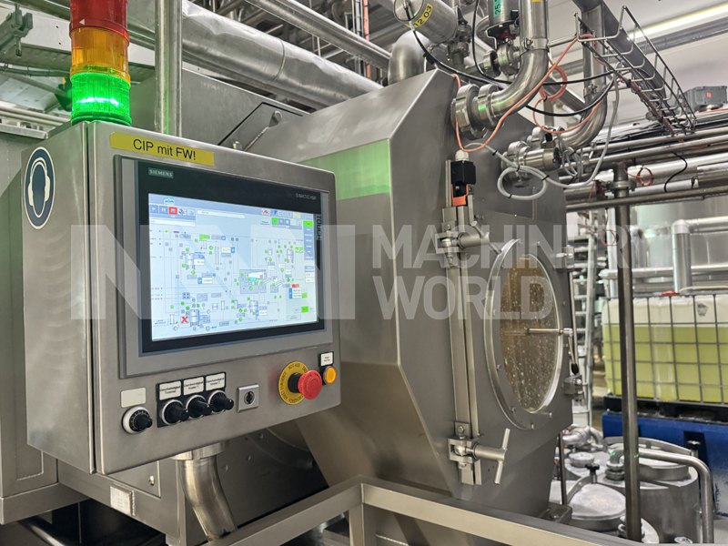 2,500kg per hour Egli EKB4-1EP Continuous Butter Churn – Industrial Continuous Butter Making Machine Plant (Year 2015)