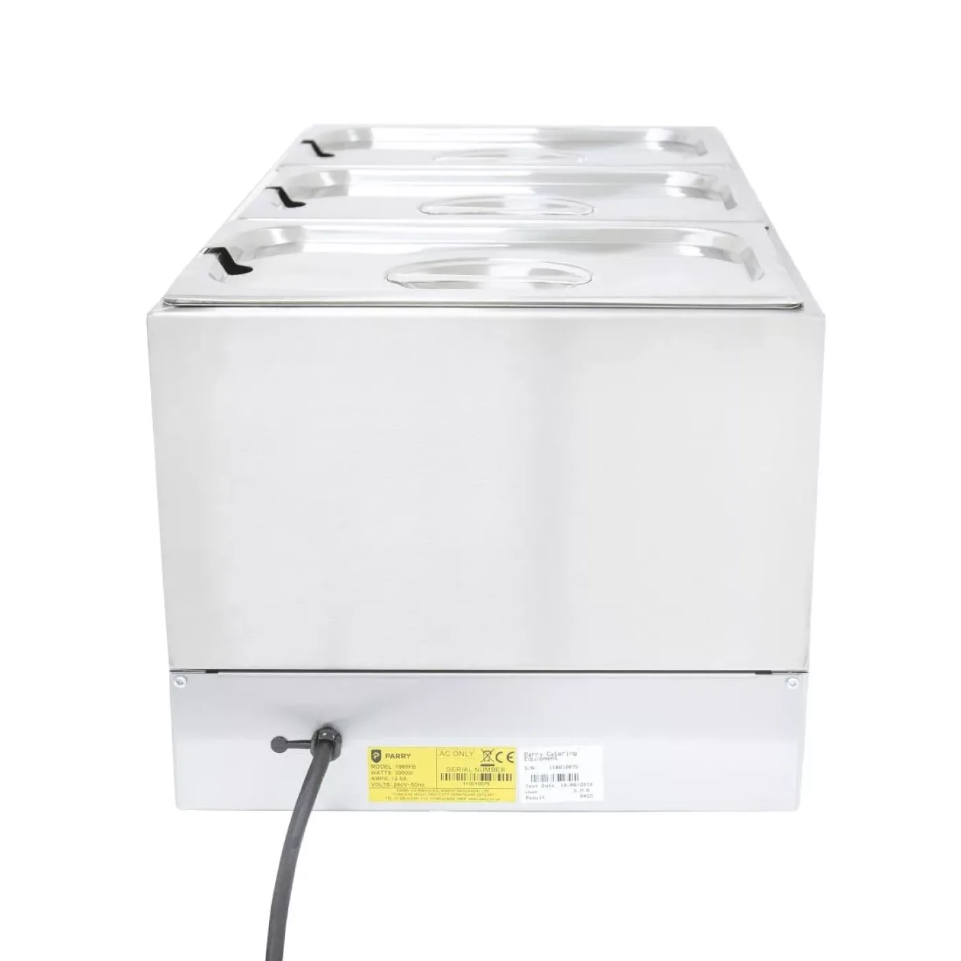 Parry Gastronorm Bain Marie 1885FB - islandcatering - 4