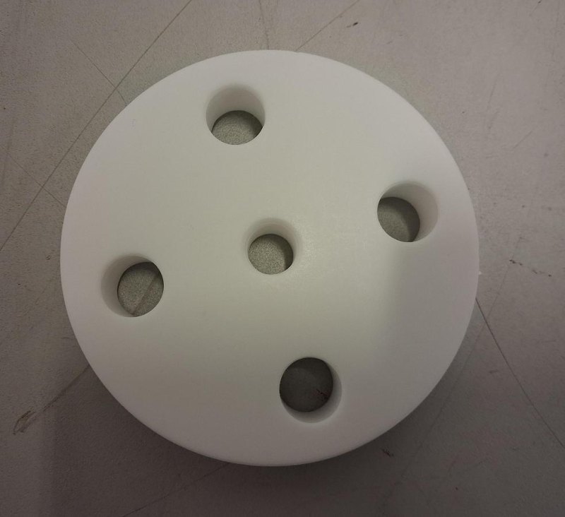 Normag PTFE-Flansch DN 15 mit G 1/4"-Anschluss (FDA-konform)