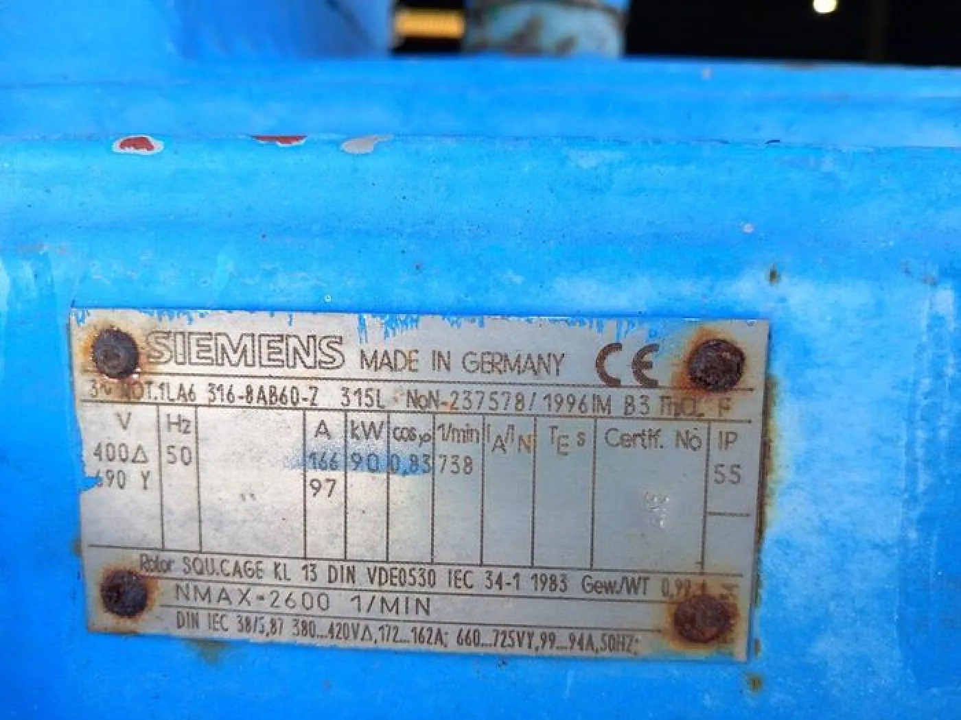Motor Siemens 90 kW - 2