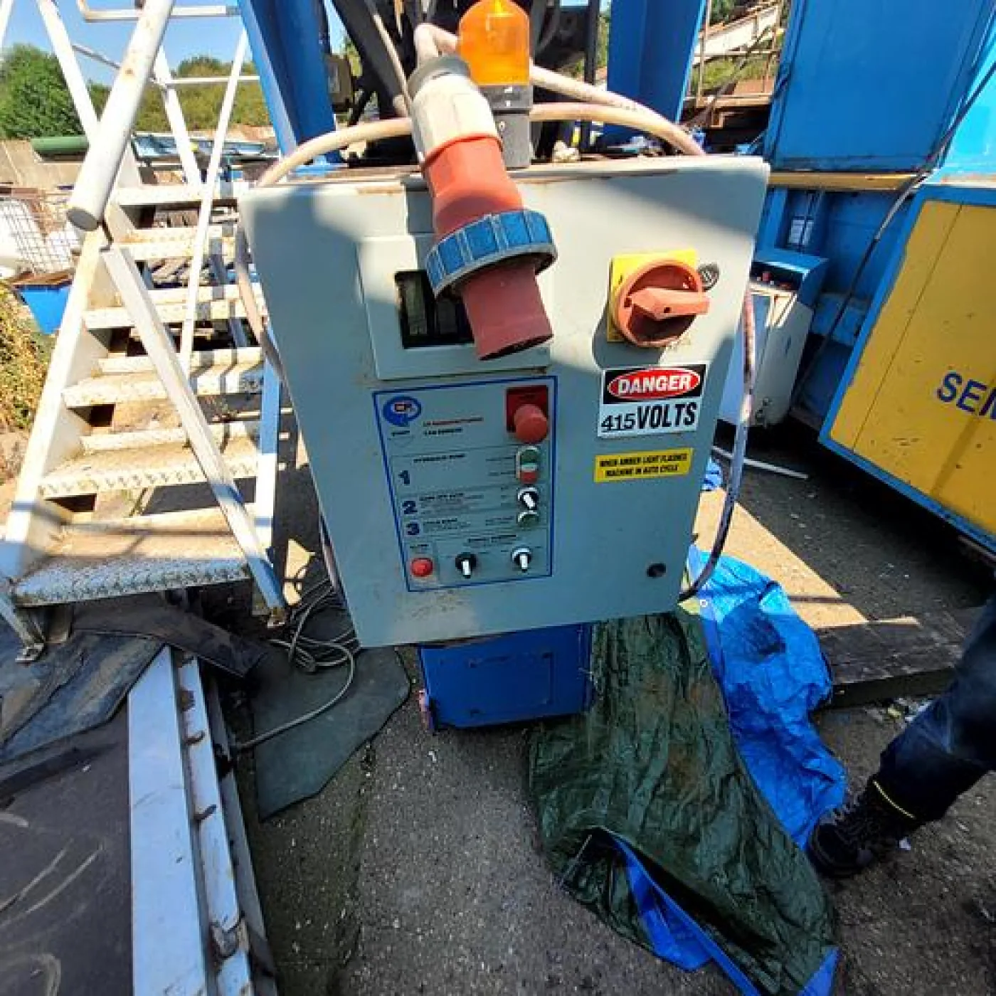 2006 CP Manufacturing CD1200 Aluminium Can Densor Densifier - 8