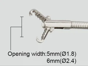 alligator type grasping forcep 2100 X 2.4 mm