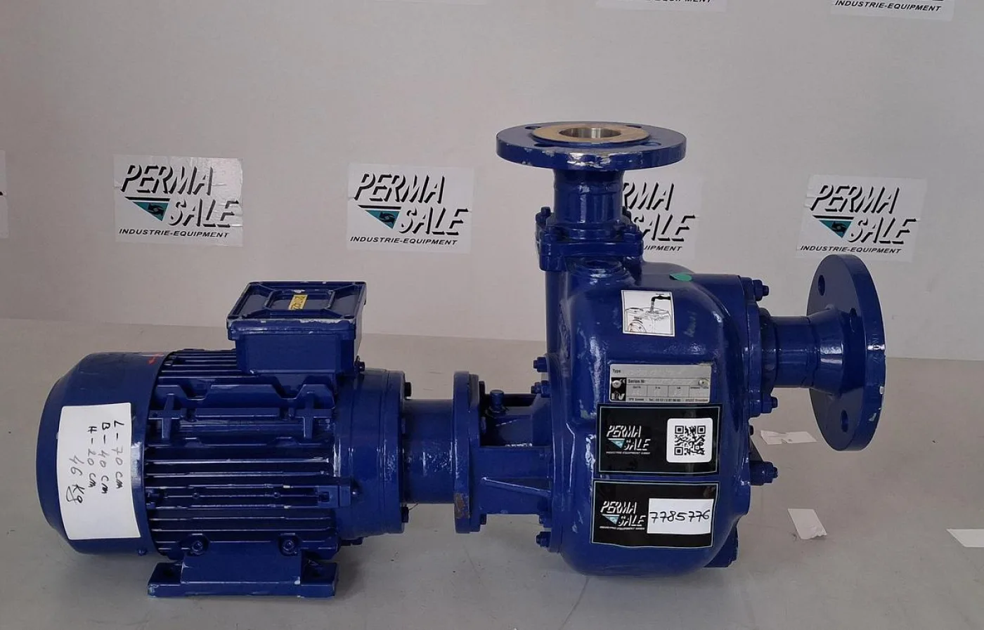 IPV JE2-120 K20 ET20+F Kreiselpumpe mit Elektromotor – überholt - 4