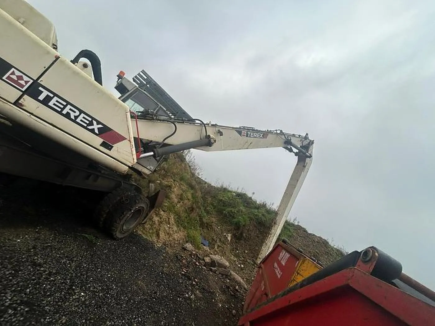 2009 Terex TM 350 Wheel Wheeled Scrap Material Handler SPARES & REPAIRS ONLY - 2