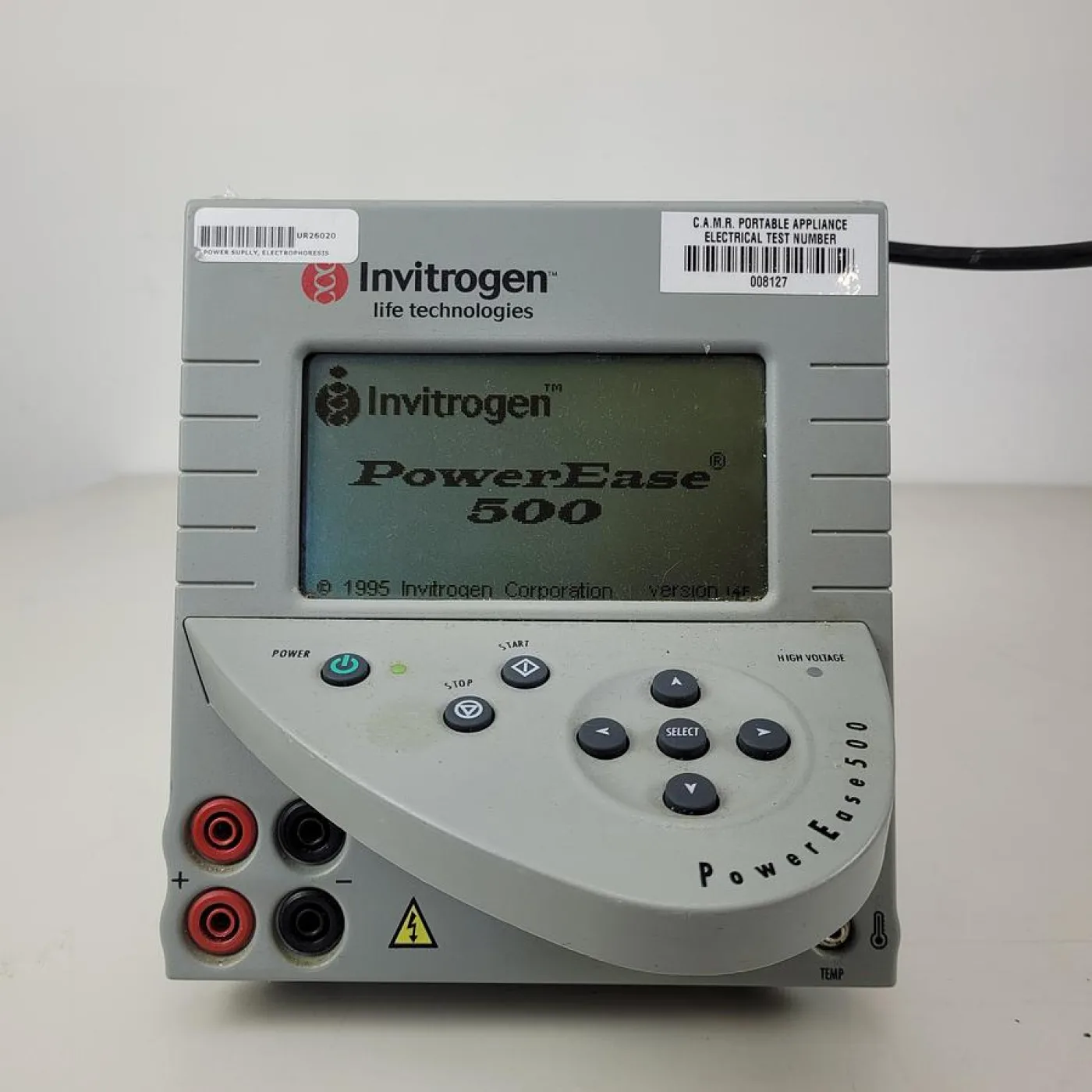 Life Technologies Invitrogen Power Ease 500 Power Supply - 2