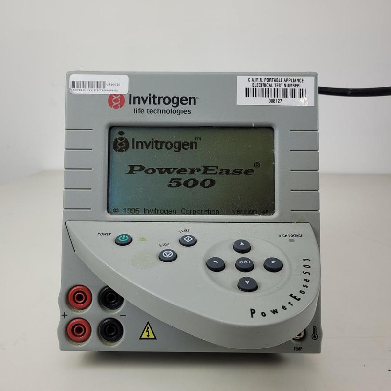 Life Technologies Invitrogen Power Ease 500 Power Supply