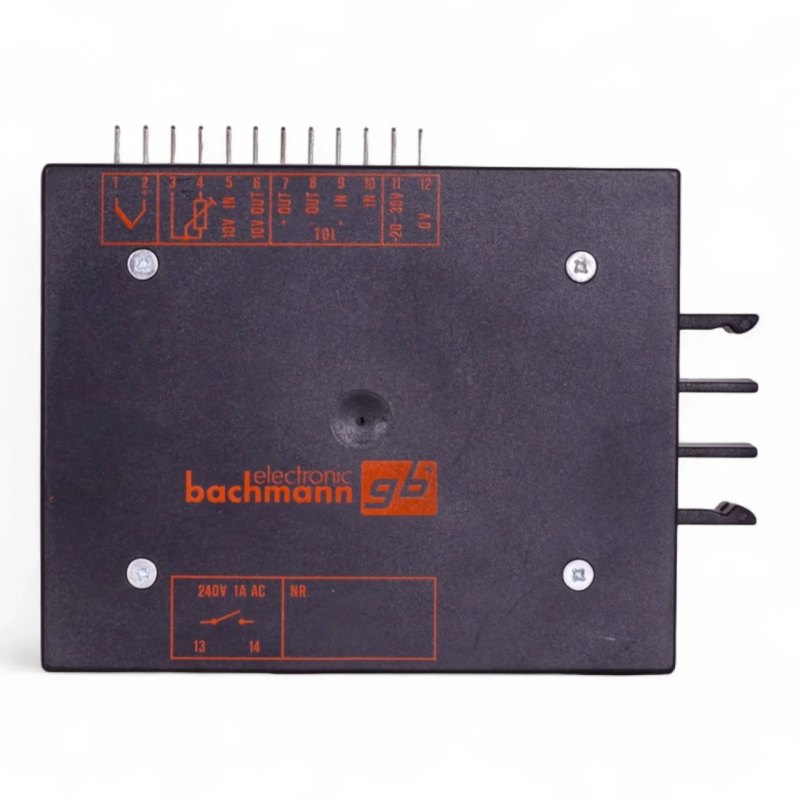 Bachmann TR200CR1 Temperaturregler Überwachungsmodul für Werkzeugmaschinen B2453/11