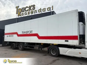 Schmitz Cargobull 2 axles 2 axles + STEERING AXLE + LOAD LIFT + CARRIER MAXIMA 1300