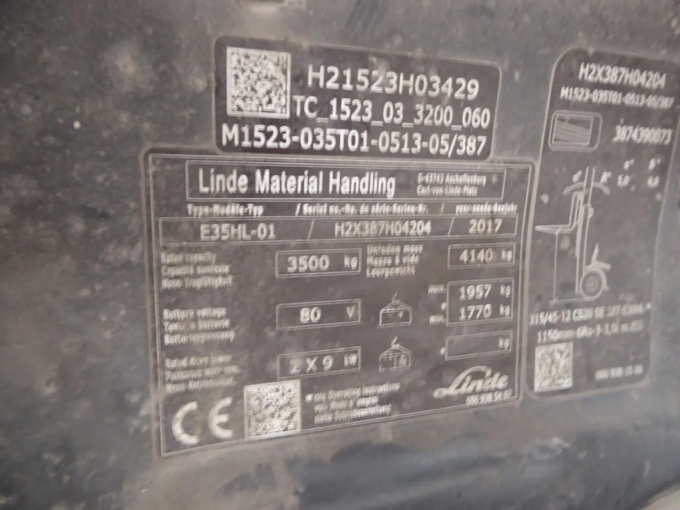 Linde E35HL-01 - 3