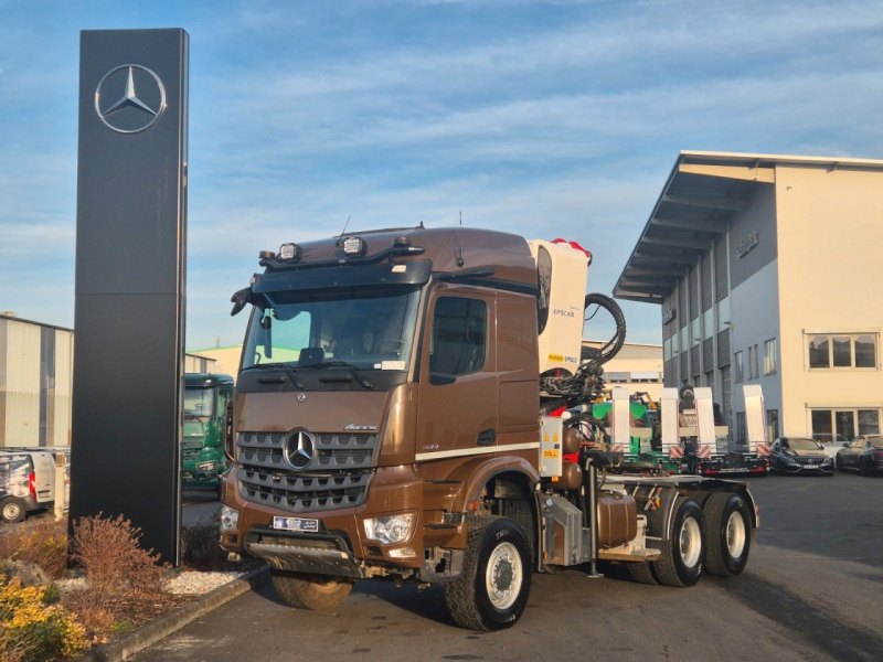 Mercedes Benz Arocs 3351 LS 6x6 Palfinger S260Z96 Y Crane
