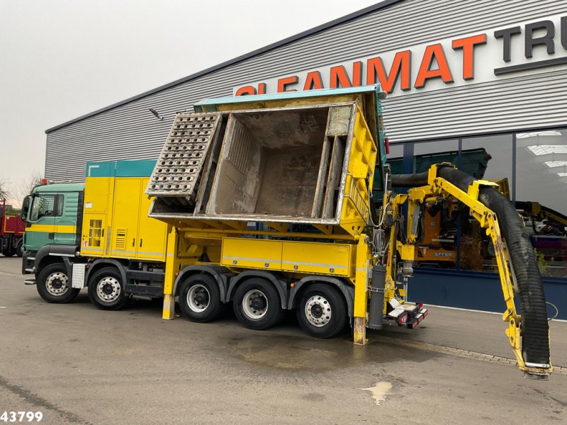 MAN TGS 35.480 10x4 RSP Tridem Saugbagger 10m³