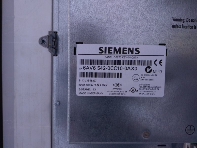 QUADRO DI COMANDO – SIEMENS